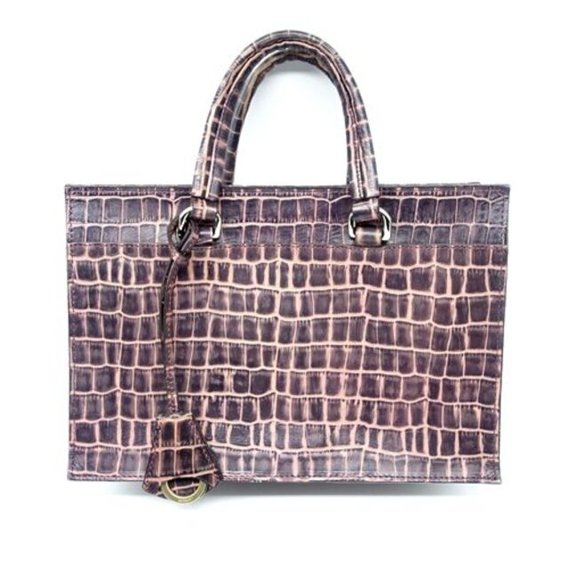 ANIARY CROCO EMBOSS HANDBAG