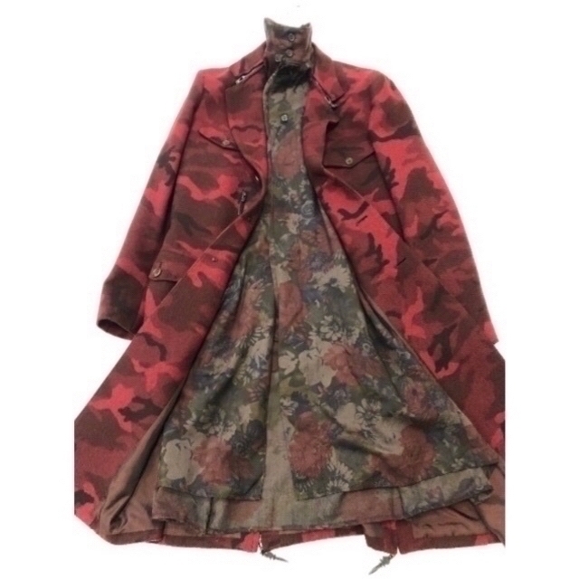Yohji Yamamoto - yohjiyamamoto 14AWコレクションコート＆ドレス(2点セット売り