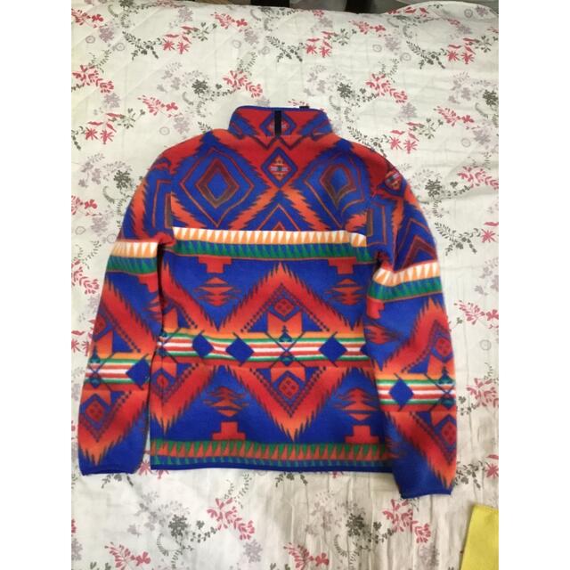 poloラルフローレンのネイティブ柄 フリースジャケット 未使用品