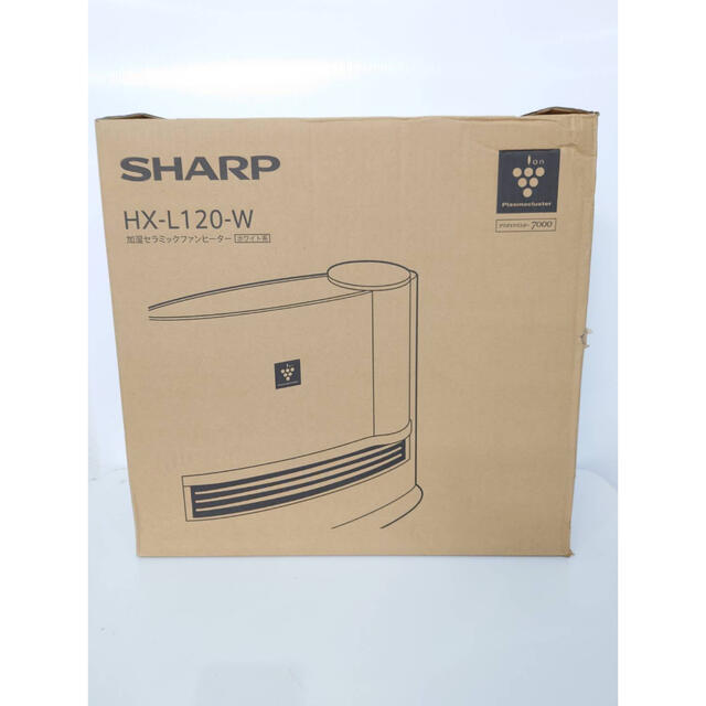 SHARP シャープ HX-L120-W 加湿セラミックファンヒーター - 加湿器/除湿機