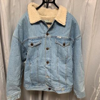 ゲス(GUESS)のGUESS JEANS Gジャン ボア ファー ムートン ジャケット 新品未使用(Gジャン/デニムジャケット)