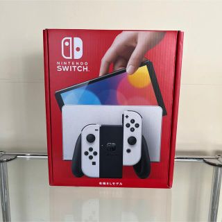 ニンテンドースイッチ(Nintendo Switch)の新品 未開封 Nintendo Switch 有機EL モデル 2月20日購入(家庭用ゲーム機本体)