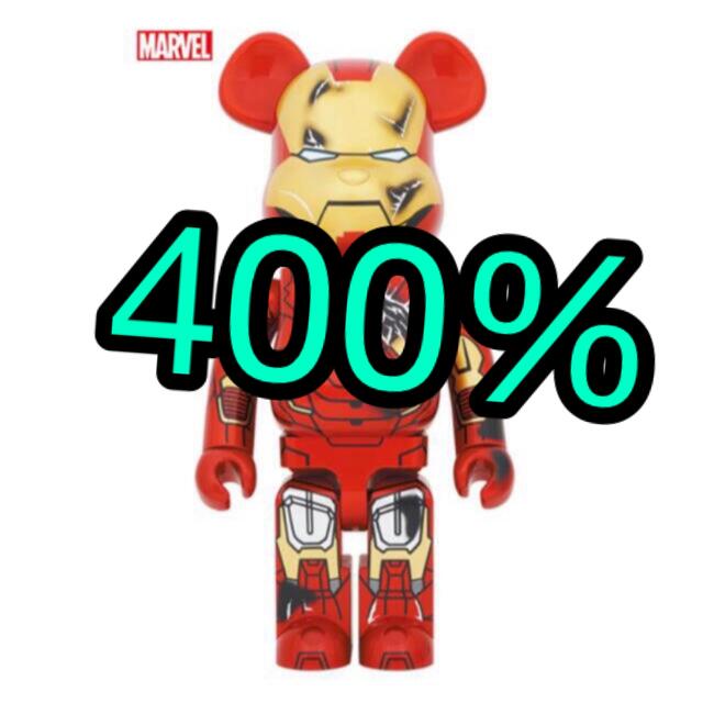 マーベルBE@RBRICK IRON MAN MARK VII DAMAGE 400％