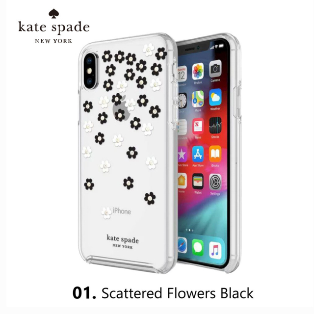 iPhoneXS Max用 kate spade iPhoneケース