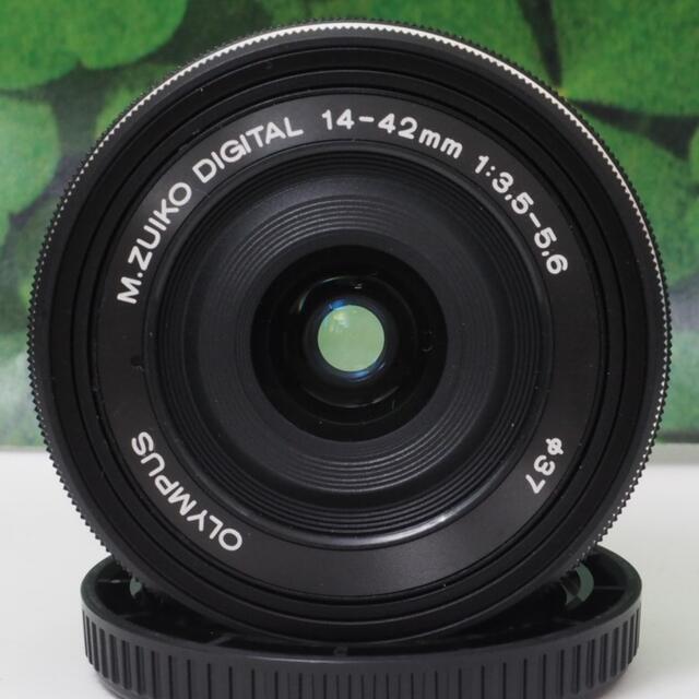 【美品】オリンパスM.ZUIKO12-42mm❤️パンケーキズームレンズ❤️