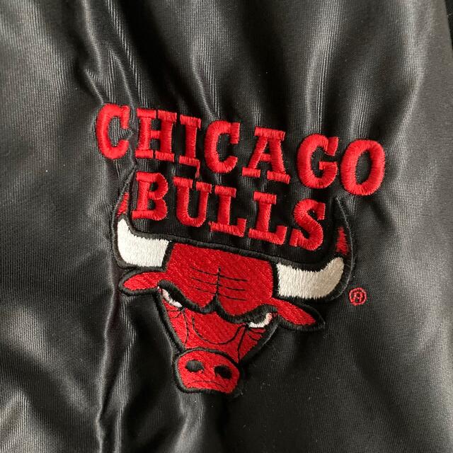 極希少 90s DELONG スタジャン BULLS 刺繍 USA製 黒 M | www