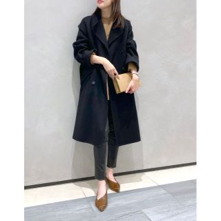 Theory 21AW セオリー ダブルフェイス ダブルブレスト ロングコート