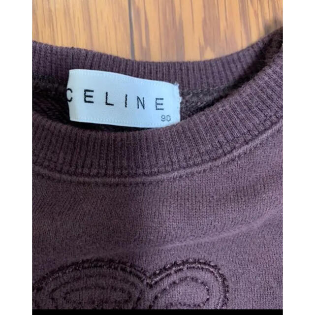 celine(セリーヌ)のCELINE トップス トレーナー 90 ベビー　キッズ キッズ/ベビー/マタニティのキッズ服男の子用(90cm~)(Tシャツ/カットソー)の商品写真