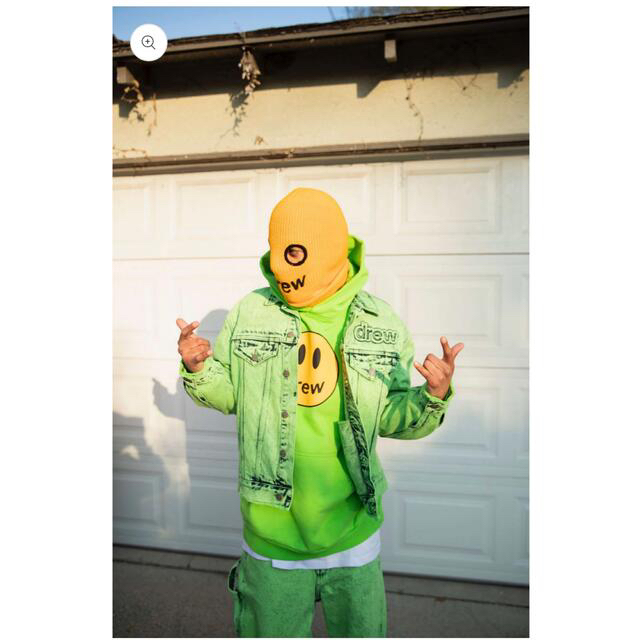 OFF-WHITE(オフホワイト)のdrew house mascot hoodie  lime Lサイズ メンズのトップス(パーカー)の商品写真