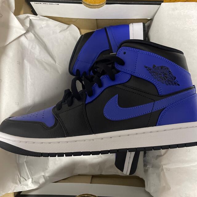 NIKE(ナイキ)のair jordan1 mid hyper royal メンズの靴/シューズ(スニーカー)の商品写真