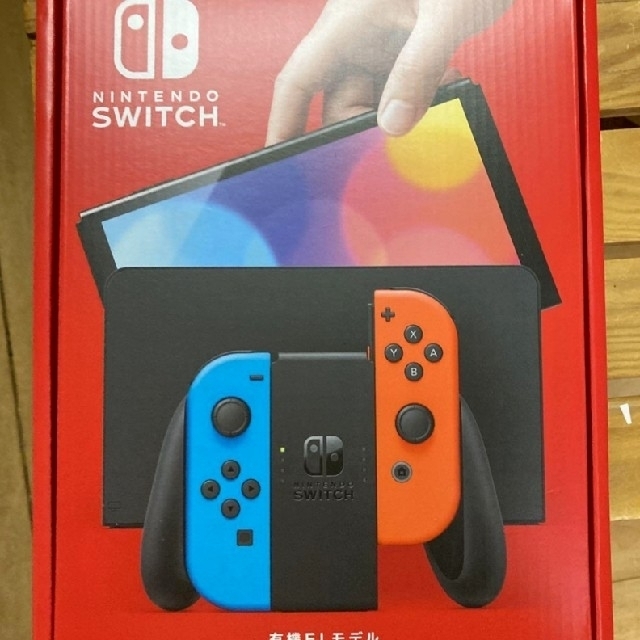 Nintendo Switch ネオンブルー/ネオンレッド 新型 美品