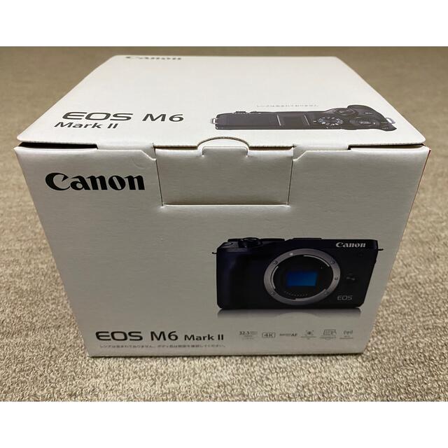 Canon EOS M6 Mark II ミラーレス一眼カメラ シルバー ボディ Canon EOS M6 Mark II ミラーレス一眼カメラ シルバー ボディ