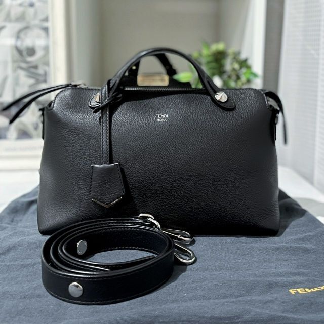 最先端 FENDI - 美品☆ フェンディ バイザウェイ 2way ハンドバッグ 黒