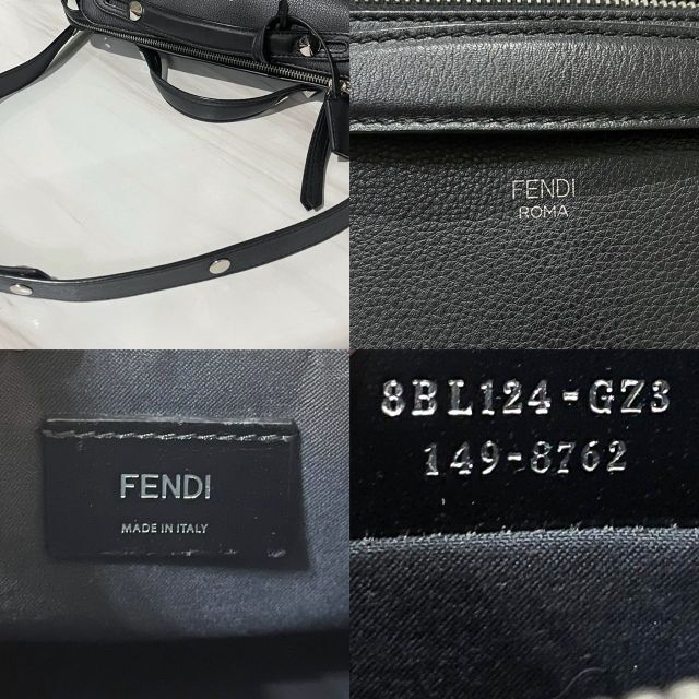 FENDI(フェンディ)の美品★　フェンディ　バイザウェイ　2way　ハンドバッグ　黒　ミディアム レディースのバッグ(ハンドバッグ)の商品写真