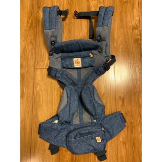 エルゴベビー(Ergobaby)のErgobaby エルゴ オムニ360クールエア ブルーブルーム(抱っこひも/おんぶひも)