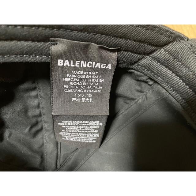 Balenciaga(バレンシアガ)の正規　バレンシアガ　ロゴキャップ　ブラック　L  メンズの帽子(キャップ)の商品写真