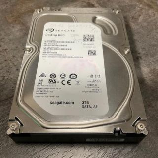 注意SEAGATE ST3000DM001 Desktop HDD 3TB(PCパーツ)