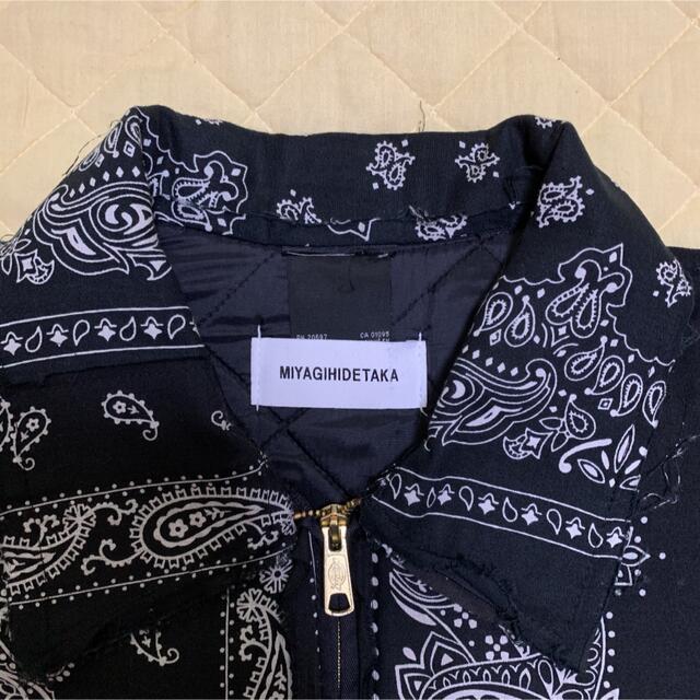 MIYAGIHIDETAKA BANDANA D jacket 正規品販売 ミヤギヒデタカ BANDANA D jacket その他