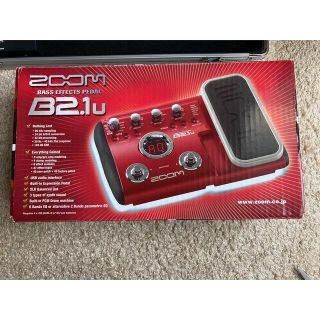 zoom B2.1u ベース用 マルチエフェクター