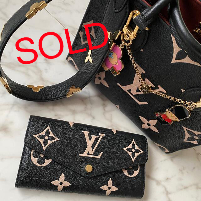 ★ルイヴィトンLOUIS VUITTON♪ポルトフォイユ・サラ◇ウオレット長財布