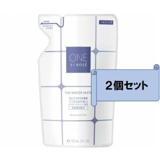 コーセー(KOSE)のONE BY KOSE ザ ウォーター メイト つめかえ用 2個セット(化粧水/ローション)