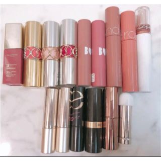 サンローラン(Saint Laurent)の口紅リップセット YSL・CLARINS・ロムアンド・ビーアイドルetc..(口紅)