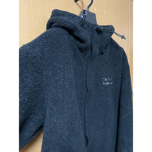 1LDK SELECT - ennoy boa hooded jacket black サイズXLの通販 by