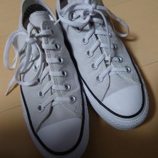 コンバース(CONVERSE)の美品23.5cmｱｲｽｸﾞﾚｲ/ ｵｰﾙｽﾀｰ100 ゴアテックス OX(スニーカー)