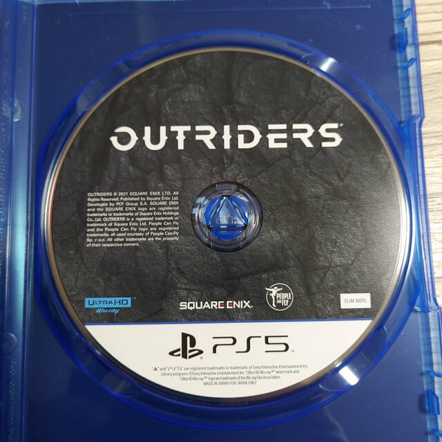PlayStation(プレイステーション)のOUTRIDERS（アウトライダーズ） PS5 エンタメ/ホビーのゲームソフト/ゲーム機本体(家庭用ゲームソフト)の商品写真