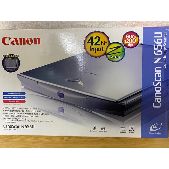 Canon A4フラットベッドスキャナ CanoScan N656U