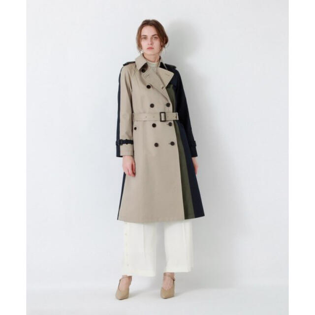 LOVELESS【GUILD PRIME】バイカラートレンチコート chery.com.uy