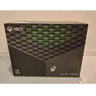 マイクロソフト(Microsoft)のXbox Series X 1TB RRT-00015　新品未使用(家庭用ゲーム機本体)