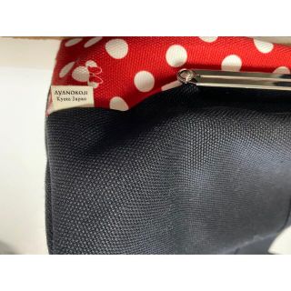 ディズニー×あやの小路 ミニーがま口ハンドバッグ