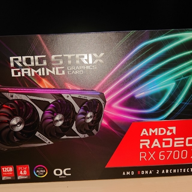【在庫僅少】 - ASUS luongson専用AMD STRIX ROG RX6700XT RADEON PCパーツ
