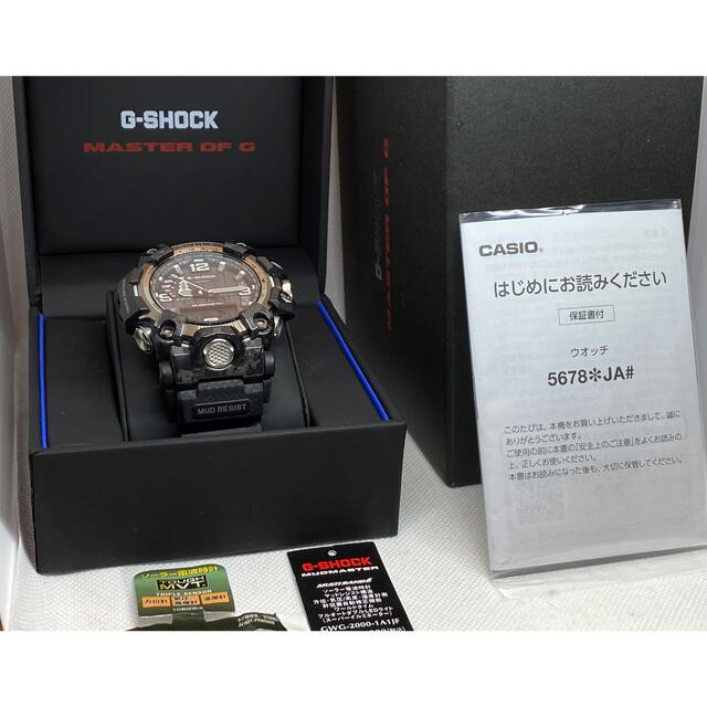 カシオG-SHOCK GWG-2000-1A1JF マッドマスター メンズの時計(腕時計(デジタル))の商品写真