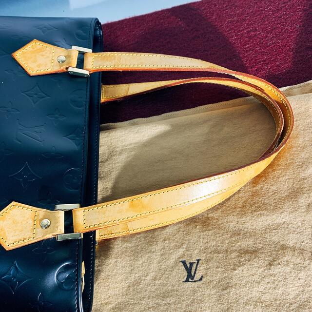 LOUIS VUITTON(ルイヴィトン)の極美品　ルイヴィトン　ヴェルニ　ヒューストン　バッグ　レディース　黒　ブラック レディースのバッグ(ハンドバッグ)の商品写真