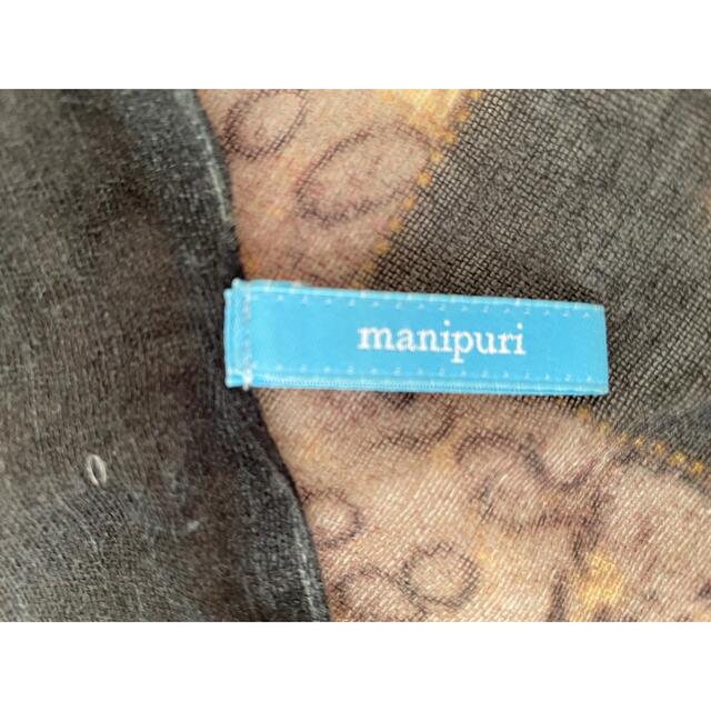 ゆひ様専用　manipuri スカーフ レディースのファッション小物(バンダナ/スカーフ)の商品写真