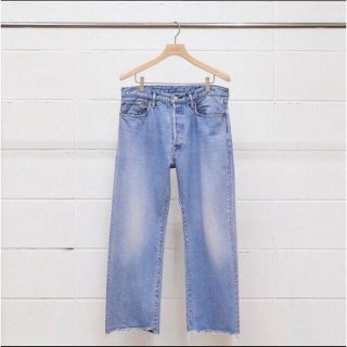 アンユーズド(UNUSED)の19aw unused  cut off denim pants(デニム/ジーンズ)