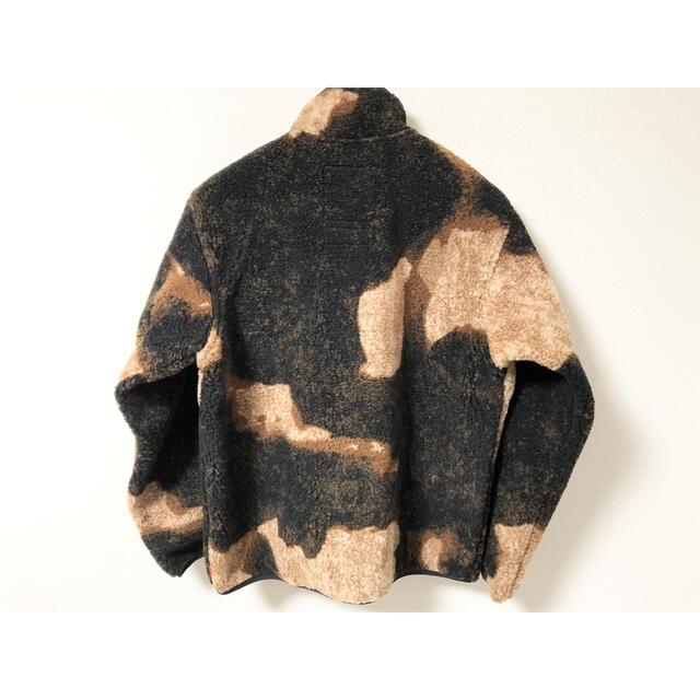 シュプリーム　Bleached Denim Fleece Jacket 1