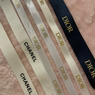 クリスチャンディオール(Christian Dior)のDIOR CHANEL ラッピングリボン(各種パーツ)