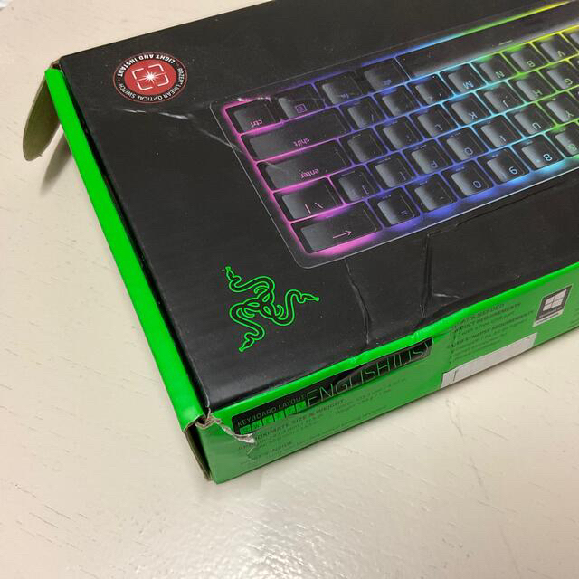 LAZER(レイザー)のRazer ゲーミングキーボード HUNTSMAN MINI LINEAR OP スマホ/家電/カメラのPC/タブレット(PC周辺機器)の商品写真