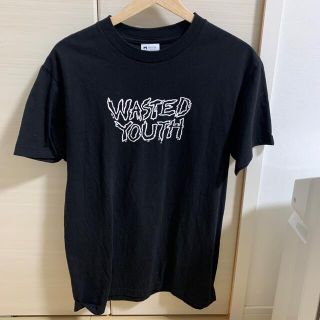 プルームテック(PloomTECH)のWasted Youth x Ploom POP-UP Tシャツ　Mサイズ　黒(Tシャツ/カットソー(半袖/袖なし))