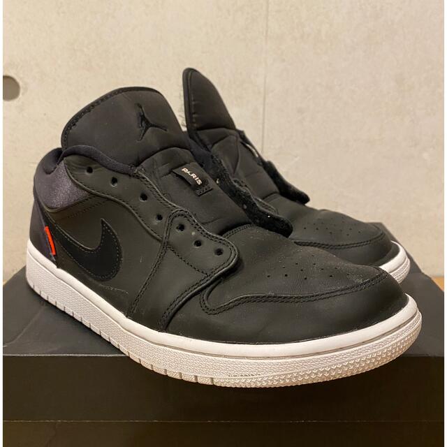 NIKE(ナイキ)のNIKE/AIRJORDAN1/LOW/PSG/27cm/箱付き/古着 メンズの靴/シューズ(スニーカー)の商品写真