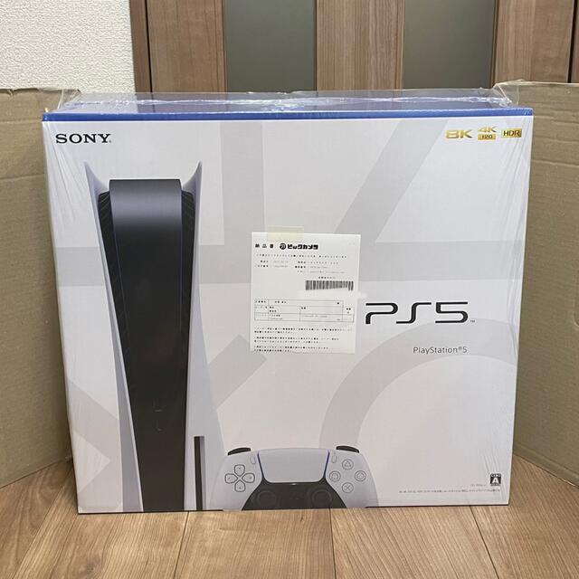 PlayStation(プレイステーション)のプレイステーション5 PS5 エンタメ/ホビーのゲームソフト/ゲーム機本体(家庭用ゲーム機本体)の商品写真