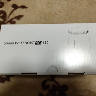エヌイーシー(NEC)のSpeed Wi-Fi HOME 5G L12 ホワイト(その他)