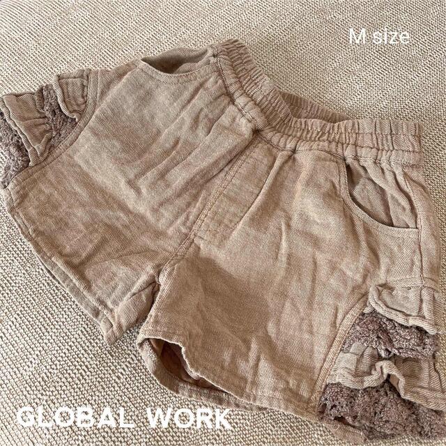 GLOBAL WORK(グローバルワーク)のGLOBAL WORK フリルショートパンツ キッズ/ベビー/マタニティのキッズ服女の子用(90cm~)(パンツ/スパッツ)の商品写真