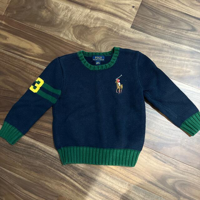 ご予約品】 ラルフローレン キッズ ポロベア ニット 3T トップス
