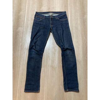 ヌーディジーンズ(Nudie Jeans)のヌーディジーンズ　タイトロングジョン　33インチ(デニム/ジーンズ)