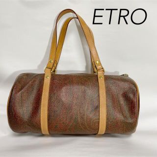 エトロ(ETRO)の【美品✨】ETROエトロ　ミニボストン　ペイズリー柄(ボストンバッグ)