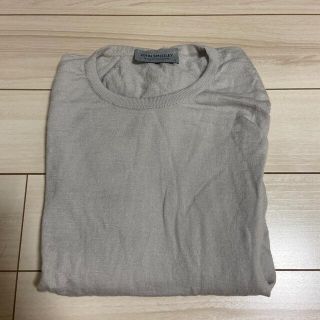 ジョンスメドレー(JOHN SMEDLEY)のJOHN SMEDLEY ライトグレー ウールセーター(ニット/セーター)